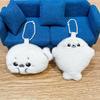 Portachiavi Foca Peluche Cartone Animato: Ciondolo Figura Carina e Portachiavi per Borsa Regalo