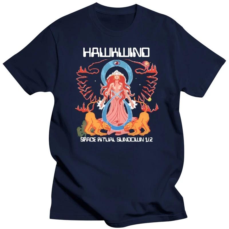 T Shirt Novelty Cool Tops UnisexS Short Sleeve Tshirt Hawkwind Space Ritual T Shirt ( Black ) S Xl S