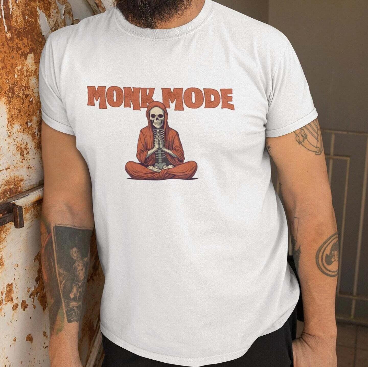 Monk Mode Tshirt Meditation 3XL