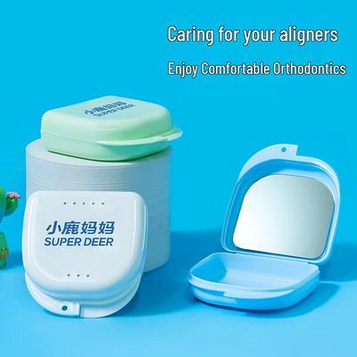 Sky Blue Portable Retainer Cases (5-Pack)