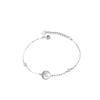Dolphin Fishtail Crystal Bracelet Women's Fashion Light Luxury Bracelet Mori Simple Style Small Fresh Hand Jewelry