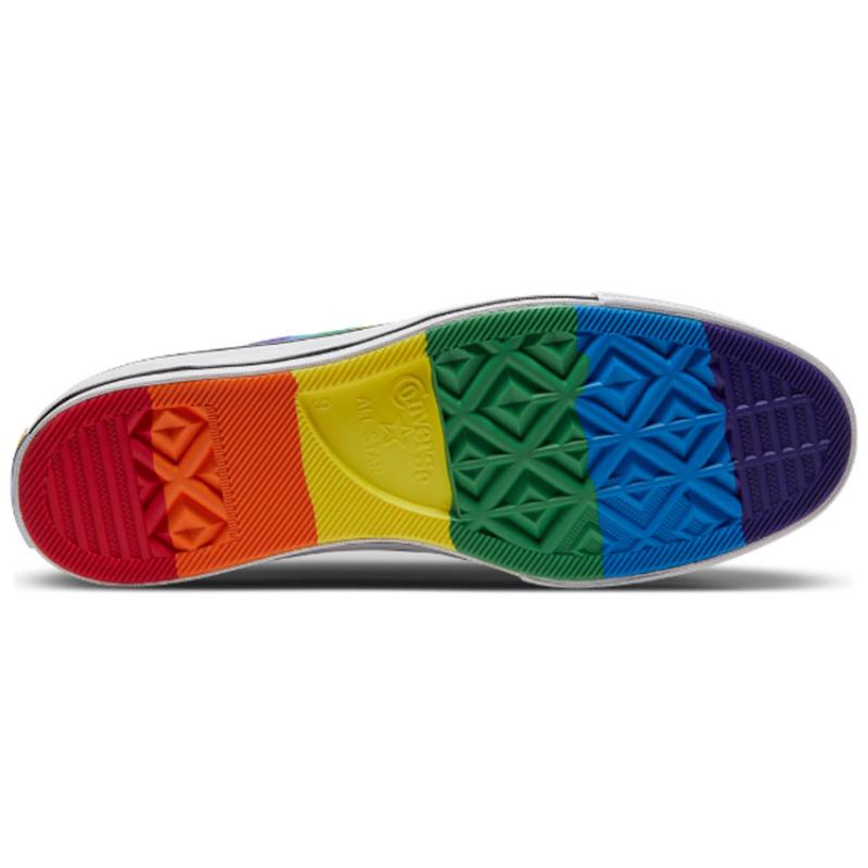 Converse Chuck 70 Low 'Pride - Rainbow' Trendy Comfort Low-Top Espadrilles Unisex Rainbow