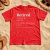 Dictionary Definition Typography Design Unisex TShirt Minimalist Chic Tee Top Smart Casual Wear Gift For Book Lover Teacher