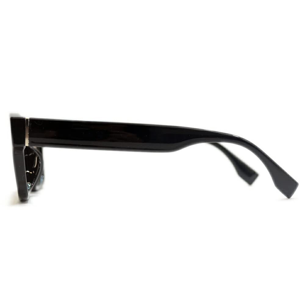 [MERRY PLEASURE] Sunglasses, Fashion Glasses, Men's & Women's, Square Shape, Light Colored Lenses, Flat Lenses, Black, Demi Brown, Gray, Smoke, Blue,