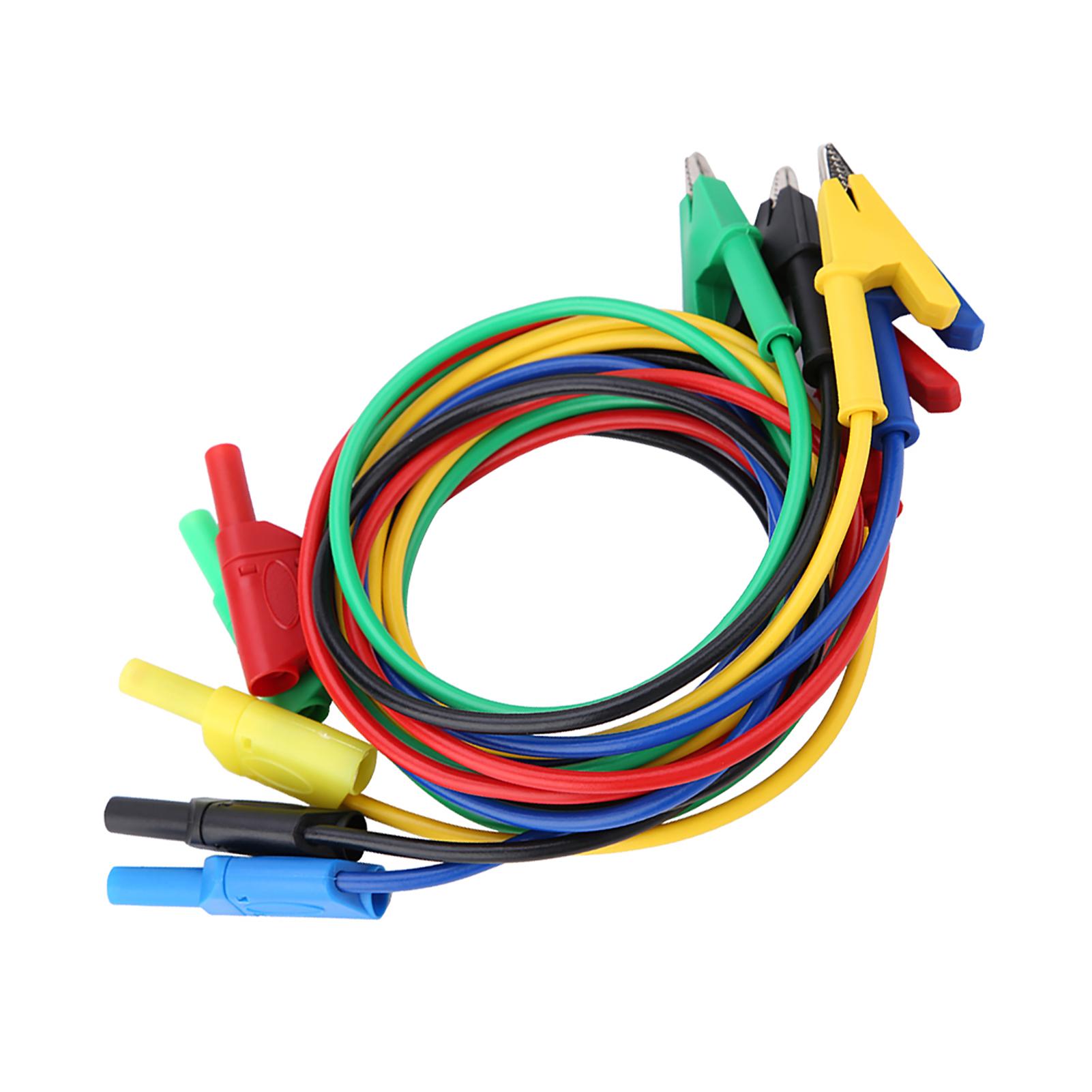 

Випробувальний кабель для високовольтного штекера типу банан із затискачем типу крокодил P1018A