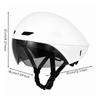 Helmet with Quick-Release Visor Lightweight Road Bike Matte