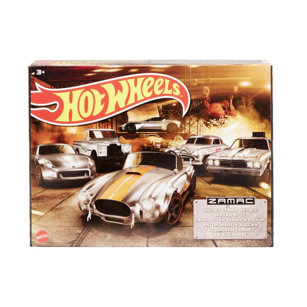 Mattel Hot Wheels Zamac Diecast HLK52 Multi-Pack [6 Cars] [Ages 3+]