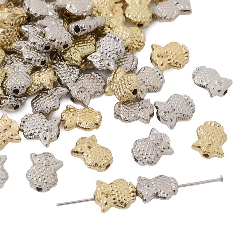 Fishtail Star Butterfly Blumen-Abstandshalterperlen - Schmuckzubehör für DIY Halsketten, Armbänder und Ohrringe