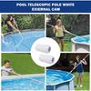 2pcs Pool Telescopic Pole Joint Connector Replacement Parts Pool Telescoping Pole Cam Lock Telescoping Handle Grip Rod Accessory