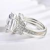 Luxury stacked horse eye ring women, high-end banquet matching jewelry, supply ring