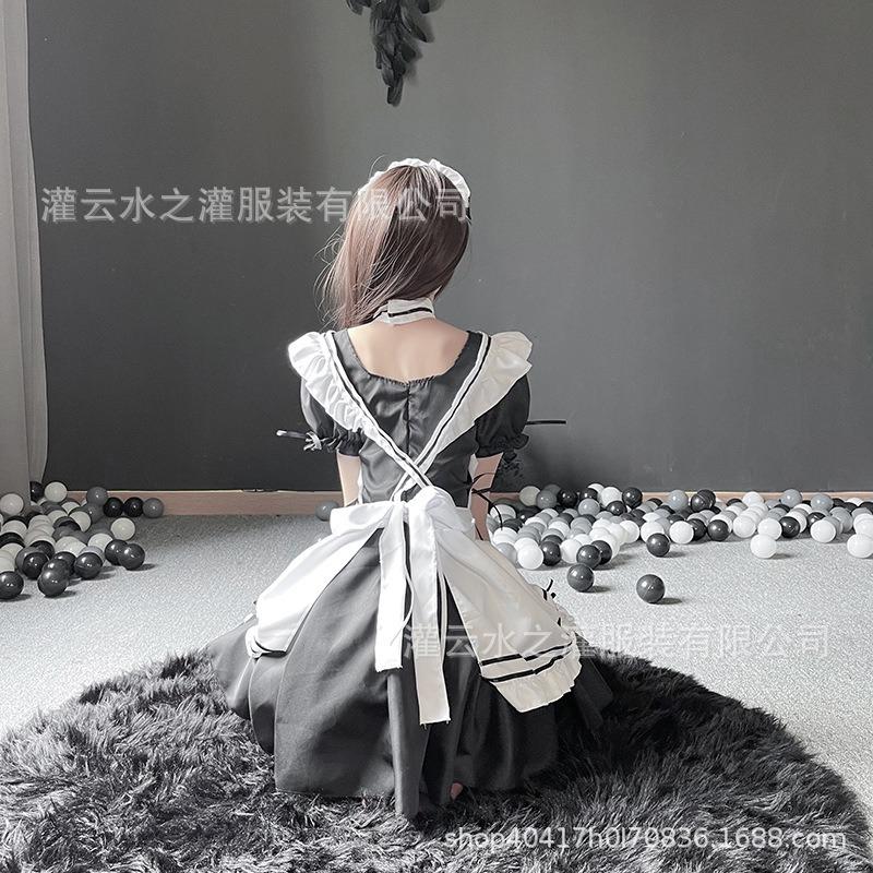 Sex Uniform Cute Soft Girl Lolita Maid Wear Daily Outside Milk Strap Maid Wear Anime Costume