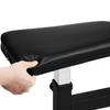 VEVOR Preacher Curl Bench, Strength Training Biceps Machine, Max Load 440 LBS Home Gym Equipment, Seated Arm Isolated Barbell Dumbbell Bicep Station