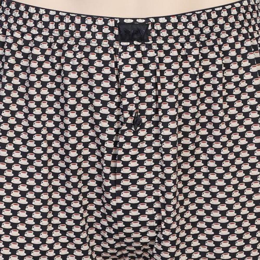 BARBARA Mens Inband Modal Coffee Cup Print Trunk Pant Gmt2041t