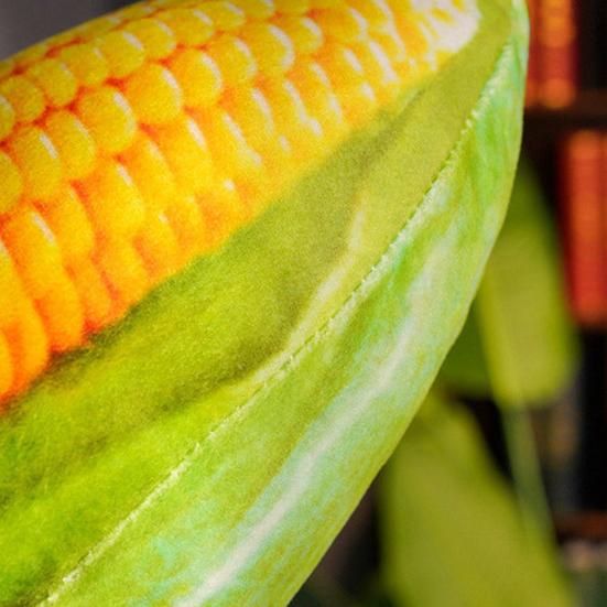 Mais Wurfkissen Feine Verarbeitung Verschleißfest Leicht Hohe Elastizität Mais Plüschtier für Zuhause