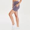 2025 High Waist Yoga Shorts with Side Pocket - Nude Feel, Ideal for Summer Fitness