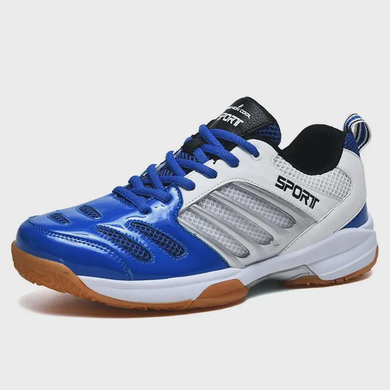 "Men's Professional Lightweight Non-Slip Shock Absorption Badminton and Table Tennis Sports Shoes"