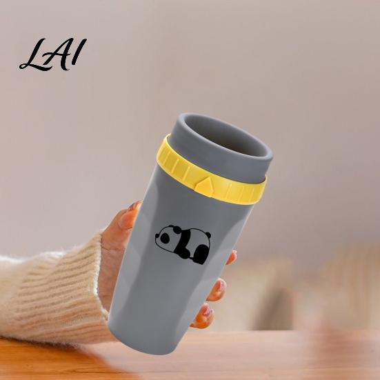 Twist Cup with Straw Portable Twizz Leak-Proof Travel Mug Dual-layer Insulated Scald-proof