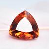10.65 Ct Natural Orange Sapphire CERTIFIED Trillion Cut Beautiful Loose Gemstone