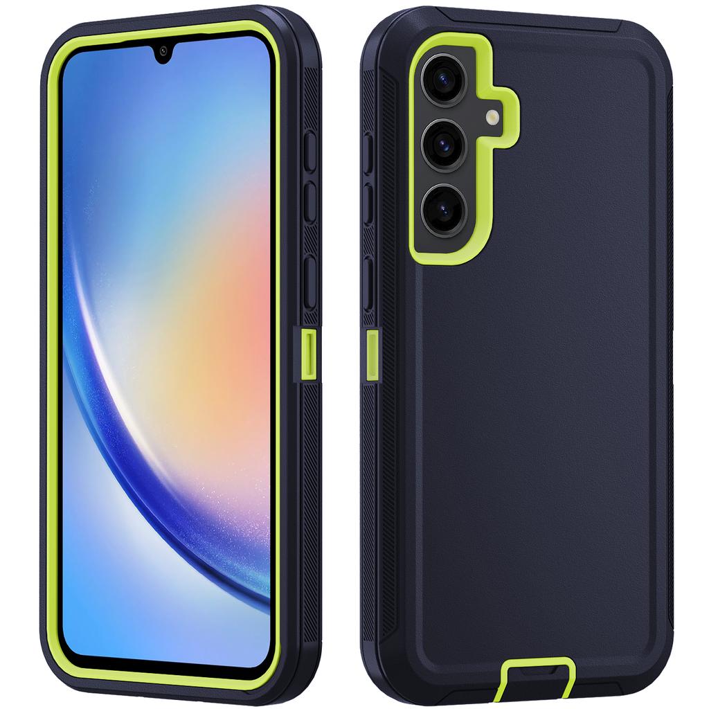 Robuste Armor Defender Hülle für Samsung Galaxy A57/37/27/17/07 A56/36/26/16/06/55/35 Unterstützt kabelloses Laden Ott Box Abdeckung