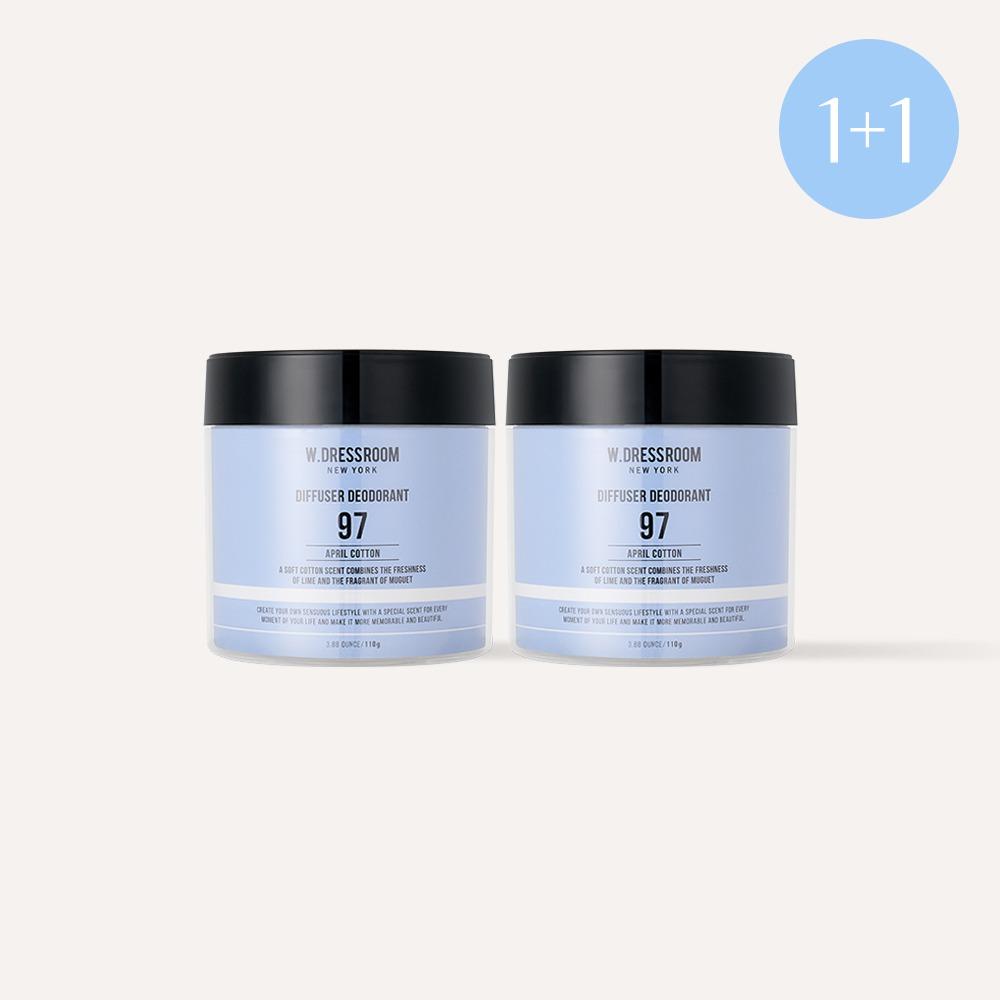 [1+1] Perfume Diffuser Deodorizer 110g Unscented