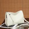 Genuine Leather Women's Bag 2025 New Style Single Shoulder Casual Small Bag Female Simple Top Layer Cowhide Leather Decoration Handbag