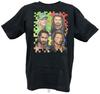 Cena Reigns Rollins Styles Color Grid Kids Boys Black T-shirt