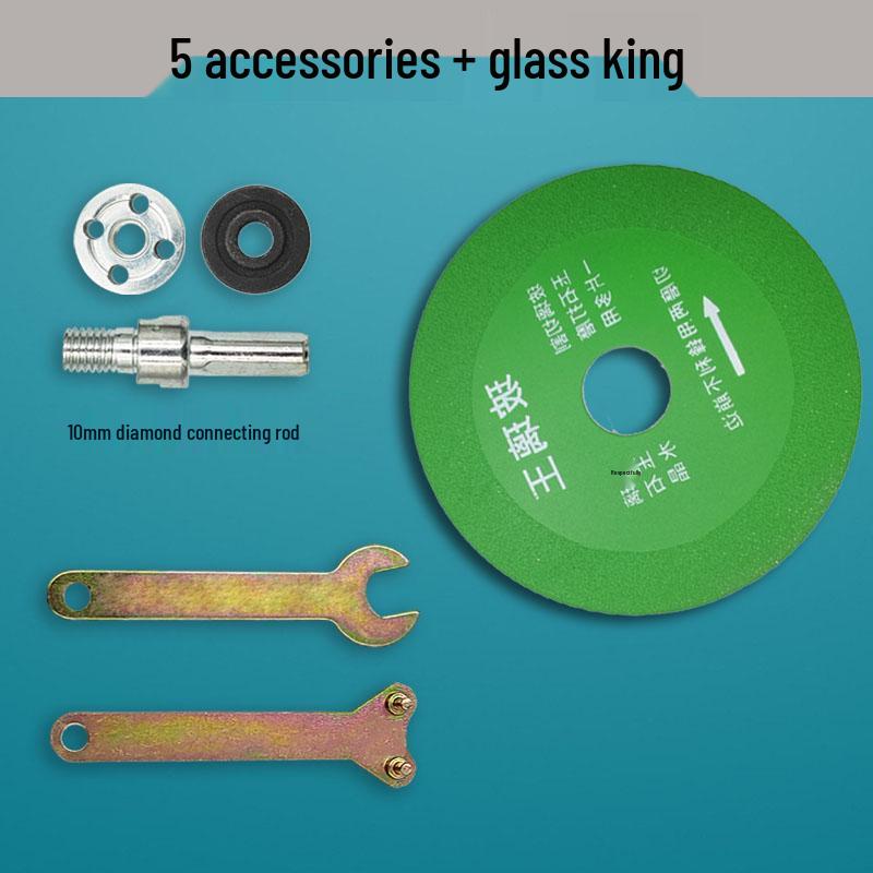 Hand Drill-to-Grinder Conversion Kit: Cutting, Polishing & Grinding Accessory Set