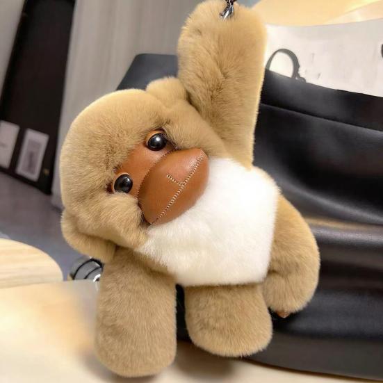 Monkey Doll Plush Toy Soft Cuddly Three-Dimensional Lucky Long Arm Monkey Doll Car Hanging Ornament