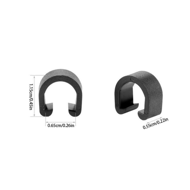 40pack Bike Brake Line Clip Regulable Bike Cables Mount Secure Bike Line Holder for Versatiles Cables Management