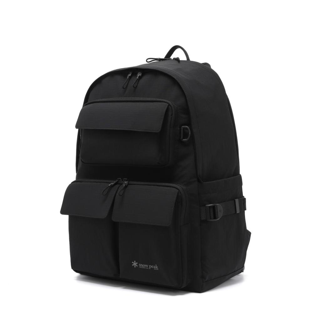 SNOWPEAK Dual Tech Multi Pocket Backpack 25L Black (S26SUFBP35)