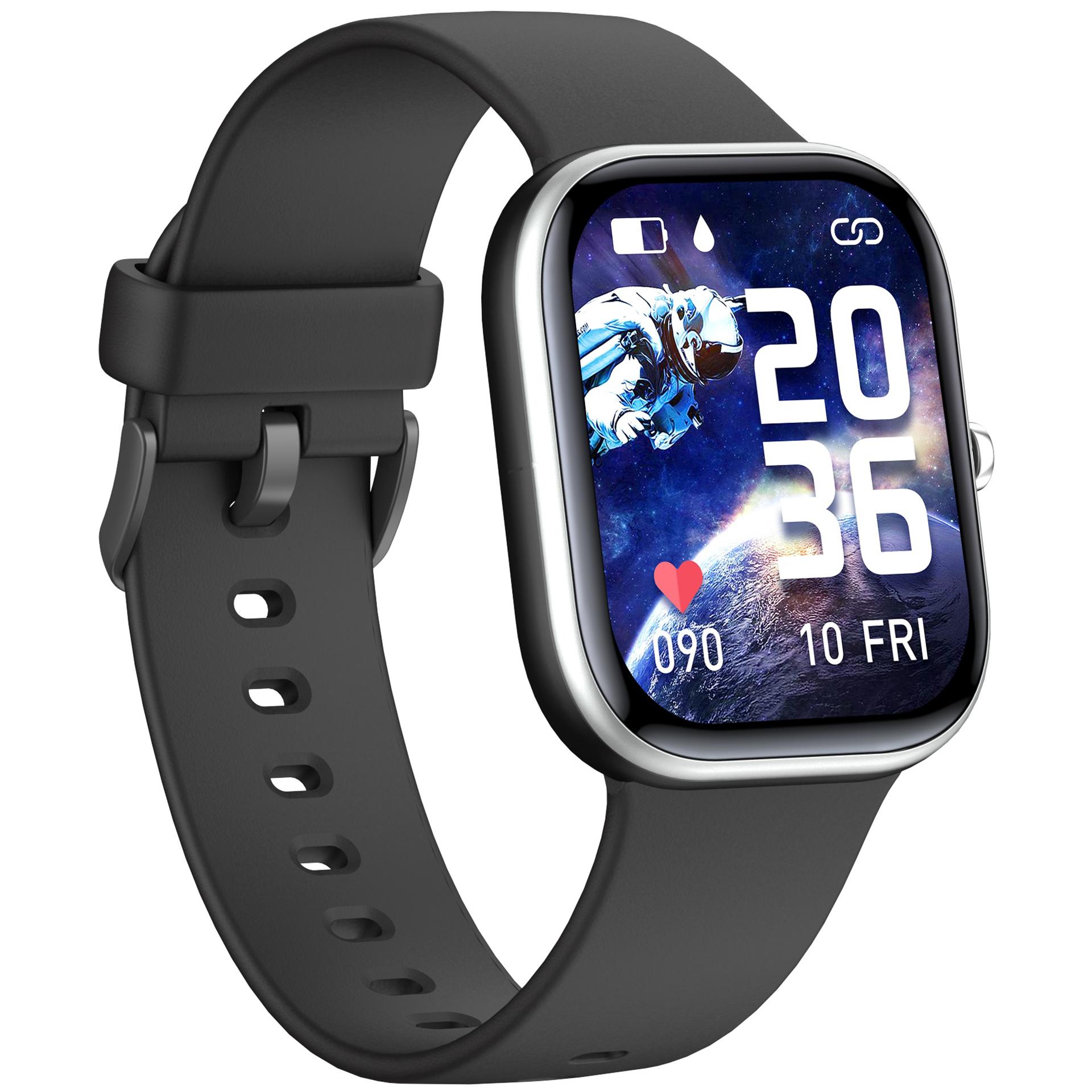 

H97 IP68 Waterproof Music Player Heart Rate Sleep Monitor Children Smart Watch Black
