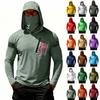 Men's Casual Hooded Long Sleeve Sunscreen Top