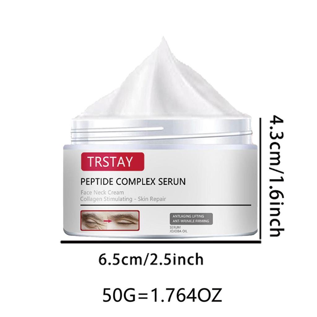 Face and Neck Cream Collagen Glutarate Complex Ether Stimulates Skin Repair and Whitening Essence Cream