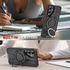Suitable For Samsung S25Edge S24FE S23FE S22 S21 Ultra Phone Case With 360 ° Holder Car Magnetic Phone Case
