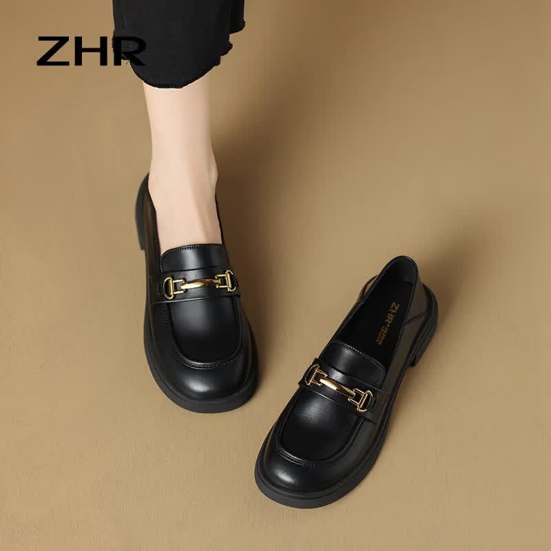 ZHR Women s Convertible College Style Slip-On Loafers AH352 38