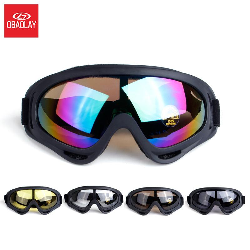 Windproof and sandproof goggles, cycling goggles, electric motorcycle dustproof goggles, men's and women's ski goggles, outdoor off-road protective