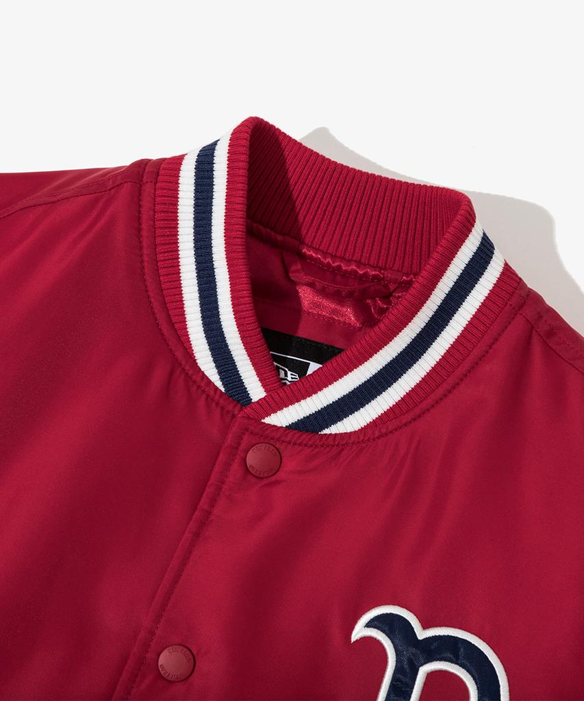 New Era Mlb Boston Red Sox Authentic Stadium Jacket Red
