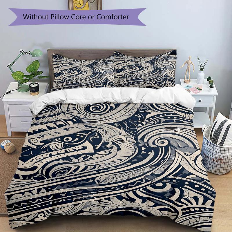 

3pcs Whispering Winds Quilt Cover Set (1 Quilt Cover + 2 Pillowcases Without Pillow Core) 135x200cm