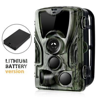 Trail Hunting Camera With 5000Mah Lithium Battery 16MP HC801ALI 1080P IP65 Waterproof Night Version Photo Traps 0.3s Wild Surveillance