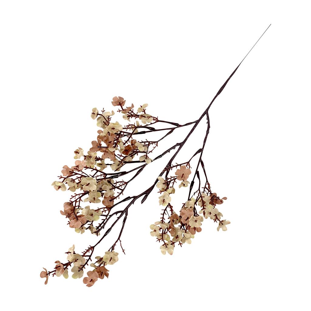 Artificial Flowers Bouquet, Faux Gypsophila Flowers Silk Flower For Home Kitchen Restaurant Centerpieces Wedding Table Party Decoration