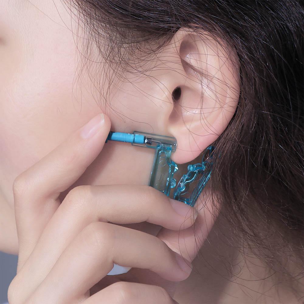 Ear Stud Nasal Nail Earring Piercer Machine Wearing Ear Device Ear Nail Tool Nose Ear Piercing Tool