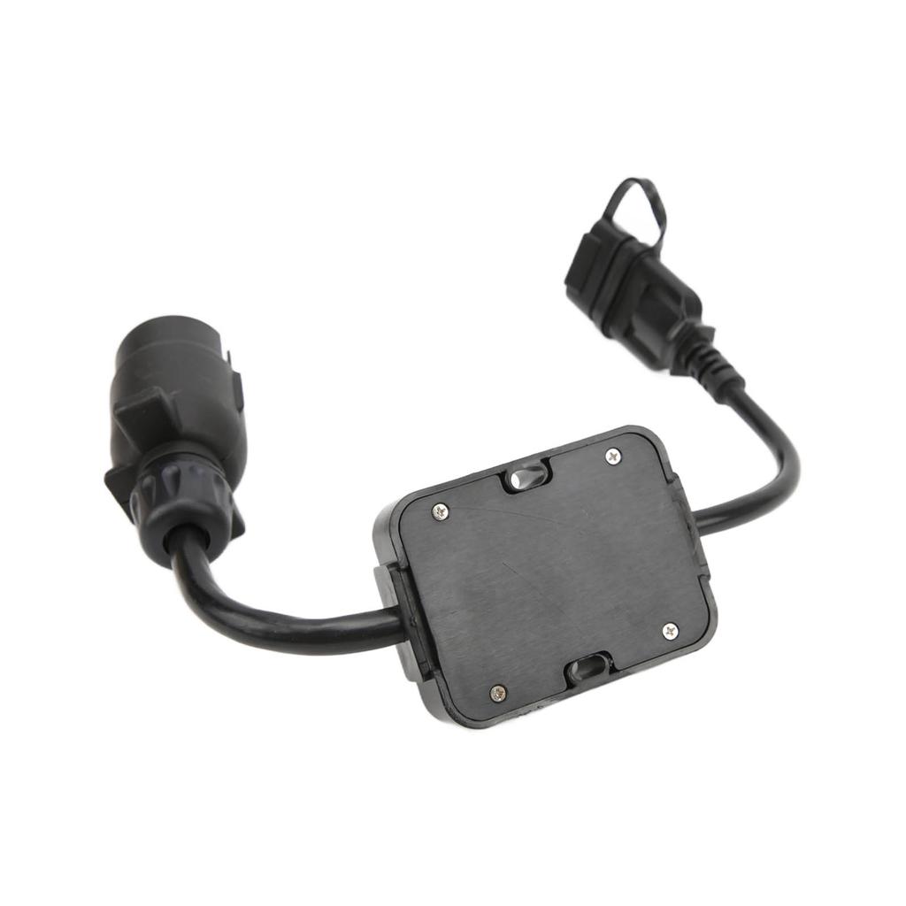 Trailer Connector European 7 Pin to American 4 Pin Taillight Circuit Converter for Caravan Boat Trailer