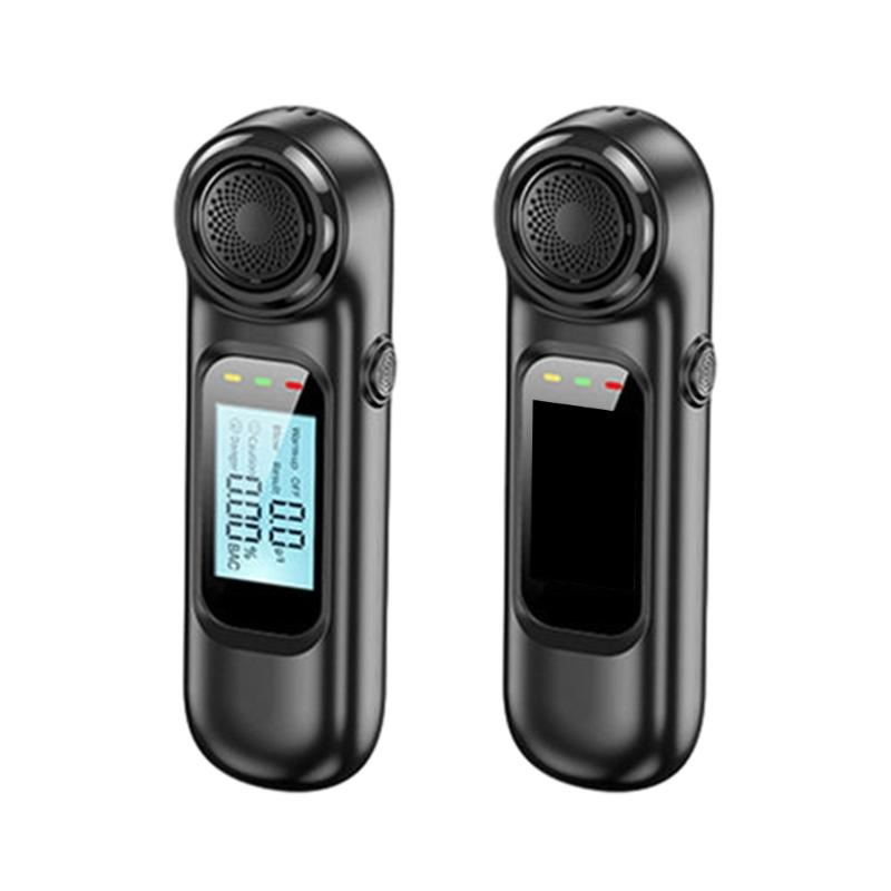 Portable Tester Reliable Measurement Convenient Breathalyzer with Sensitive Sensor for Driver Traffic Officers & Safes