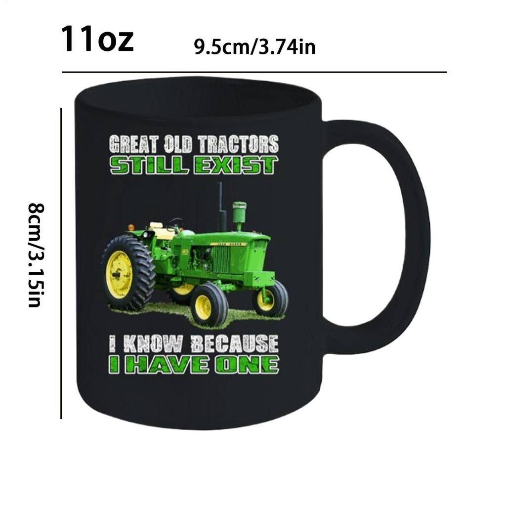 Farm Coffee Mugs Tractor Water Cup Novelty Coffee Mugs For Home Kitchen Travel Morning Work Break Study Breakfast Evening