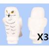 MOC Zoo Farm Animal Building Blocks Owl Lizard Octopus Squirrel Pig Dog Chicken Cat Pigeon Mouse Wolf Rabbit Mini DIY Brick K060