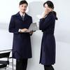 Kasiye Unisex Professional Mid-Length Wool Blend Coat