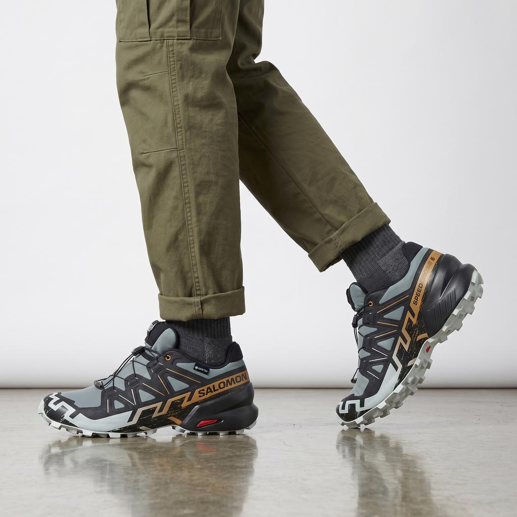 SALOMON Speedcross 6 GTX - GORE-TEX - Chaussures de Trail Running Homme Chaussures de Course 478800 ORIGINAL