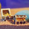 Vintage Underwater Decoration Treasure Chests Aquariums Decors For Home Or Office Use Fishtanks Landscaping Accessory