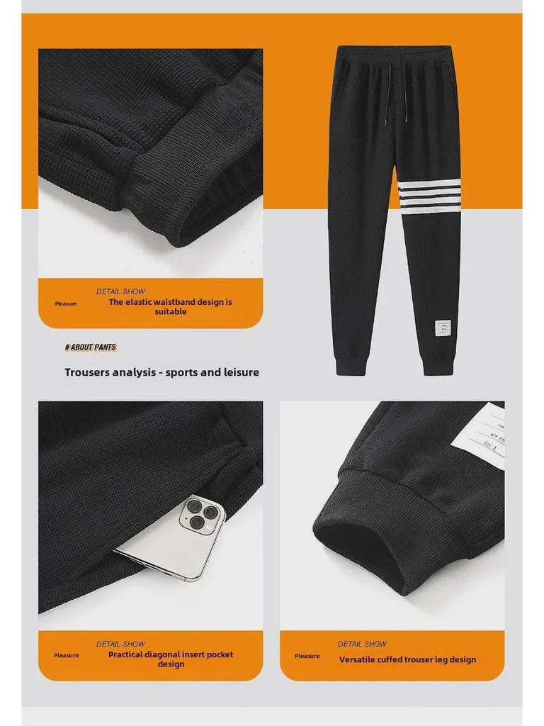 Herren Casual Sport Strickjacke und Sweatshirt Set Herbst/Winter 2022