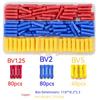 Nylon Terminal Barrels For Wires Crimping Wire Connection Wire Gauge 0.5-5.5 Terminal Connector Set Household Wiring